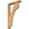 Ekena Millwork Westlake Block Smooth Bracket w/ Offset Brace, Western Red Cedar, 3 1/2"W x 18"D x 30"H BKT0402X18X30WTL05SWR - alternate 1